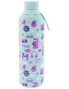 BOTELLA TERMICA 710ML MINT GAMERS 90S LIFE