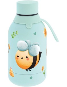 BOTELLA TERMICA 350ML MINT BEE