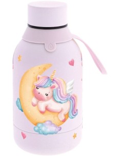 BOTELLA TERMICA 350ML PINK MOON UNICORNIO