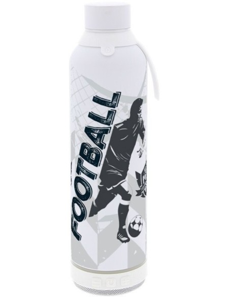 BOTELLA 600ML CON ALTAVOZ ICE TEAM FOOTBALL