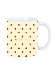 TAZA GRANDE ARBOLITOS MERRY XMAS 8x95x8cm