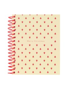 BLOC A6 120 HOJAS ARBOLITOS MERRY XMAS 118x146cm