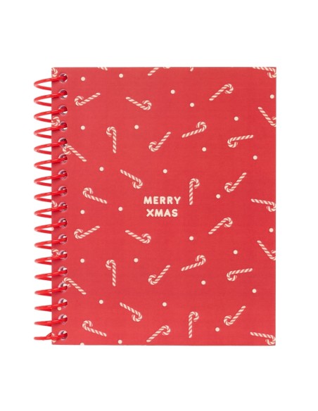 BLOC A6 120 HOJAS CARAMELOS MERRY XMAS 118x146cm