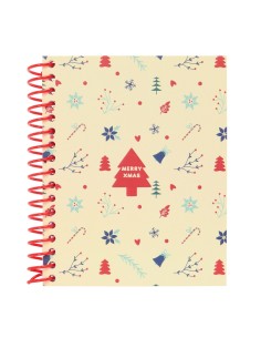 BLOC A6 120 HOJAS ICONOS MERRY XMAS 118x146cm