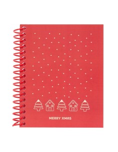 BLOC A6 120 HOJAS CASITAS MERRY XMAS 118x146cm