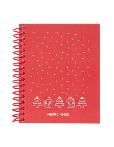 BLOC A6 120 HOJAS CASITAS MERRY XMAS 118x146cm