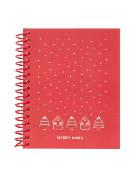 BLOC A6 120 HOJAS CASITAS MERRY XMAS 118x146cm