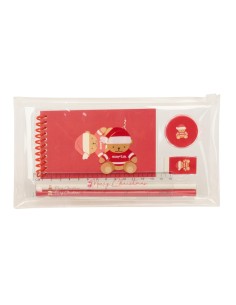 PORTATODO ACTIVIDADES OSITO ROJO FELICES FIESTAS 225x105x1cm