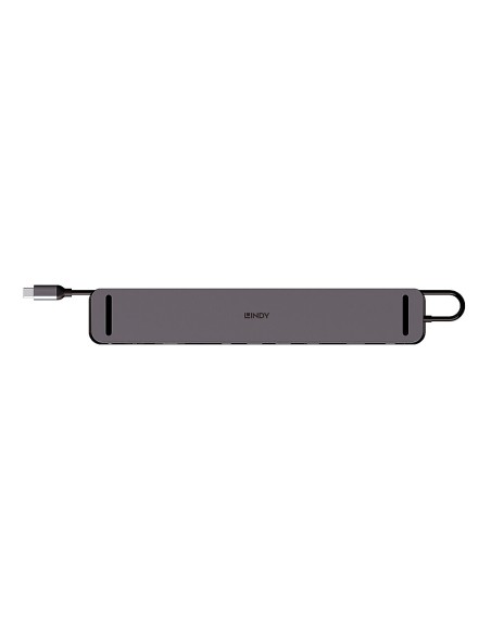 43392 base para portátil y replicador de puertos Acoplamiento USB 3.2 Gen 1 (3.1 Gen 1) Type-C Antracita