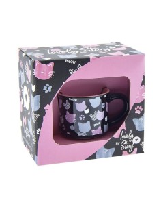 TAZA MINI 50ML BLACK MIAU