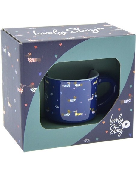 TAZA MINI 50 ML BLUE GUAU
