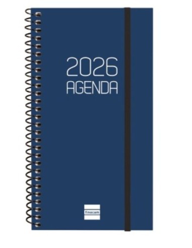 AGENDA ANUAL ESPIRAL 2026 OPAQUE E9 SVH AZUL