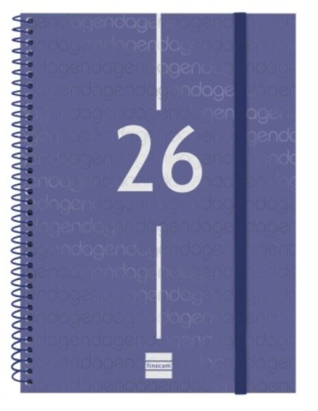 AGENDA ANUAL ESPIRAL 2026 YEAR E10 SVH AZUL