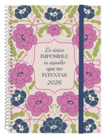 AGENDA ANUAL ESPIRAL 2026 DESIGN COL E10 DP IMPOSIBLE