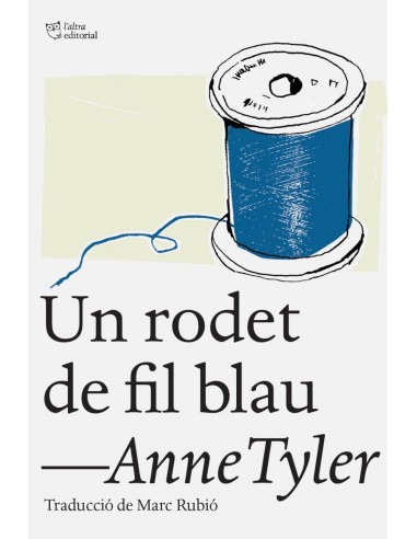 Un rodet de fil blau