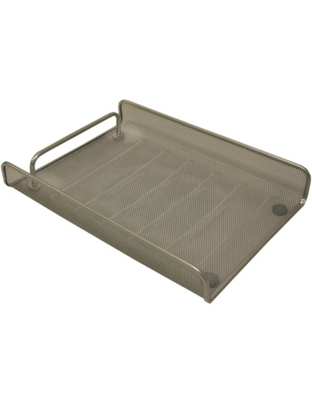 BANDEJA METALICA REJILLA 245X4X35 CM CROMADA