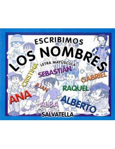 Escribimos LOS NOMBRES