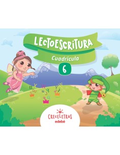CUADERNO LECTOESCRITURA 6 CUADRICULA MONTESSORI