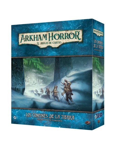 Arkham Horror Confines de la Tierra exp. campaña Juego De Cartas Detective