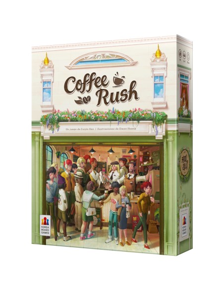 Coffee Rush Juego de mesa Simulación económica