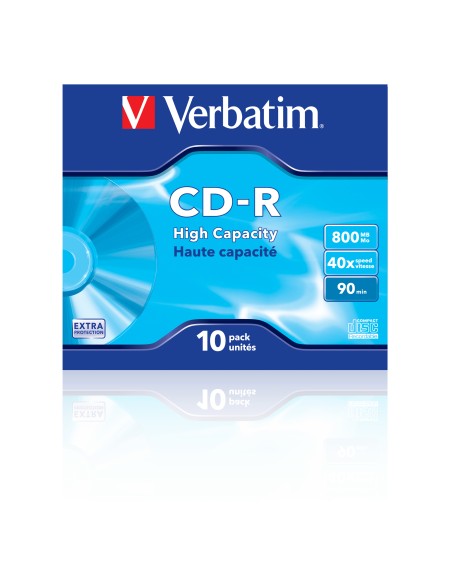 CD-R High Capacity 800 MB 10 pieza(s)