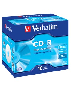 CD-R High Capacity 800 MB 10 pieza(s) 2