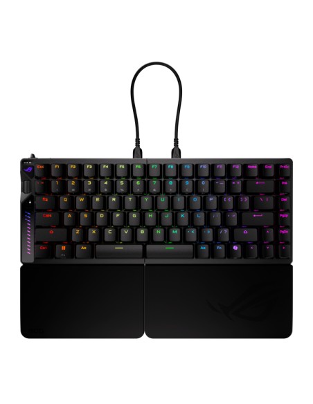 ROG Falcata teclado Juego USB + RF Wireless + Bluetooth Negro ROG Falcata teclado Juego USB + RF Wireless + Bluetooth Negro