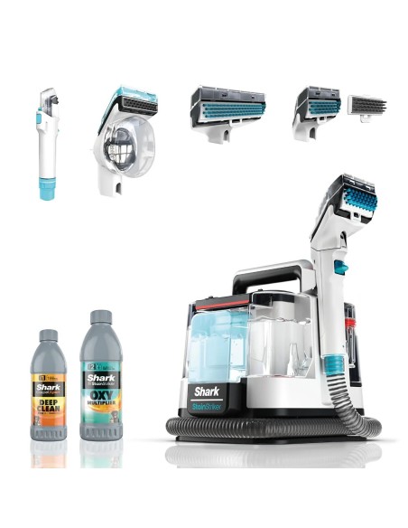 StainStriker máquina de limpieza de alfombras De mano Profundo / interina Blanco