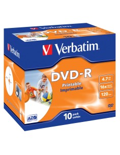 43521 DVD en blanco 4,7 GB DVD-R 10 pieza(s)