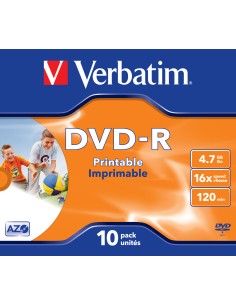 43521 DVD en blanco 4,7 GB DVD-R 10 pieza(s) 2