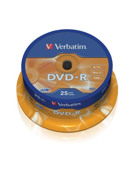 43667 4,7 GB DVD-R 25 pieza(s)