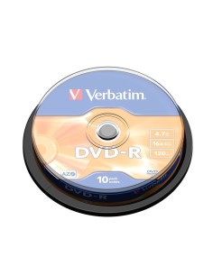 DVD-R Matt Silver 4,7 GB 10 pieza(s)