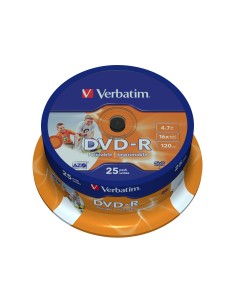 43538 DVD en blanco 4,7 GB DVD-R 25 pieza(s)