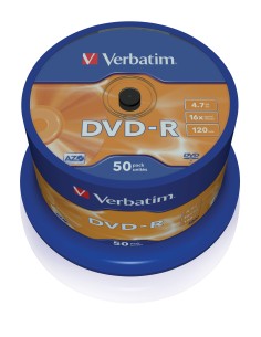 DVD-R Matt Silver 4,7 GB 50 pieza(s)