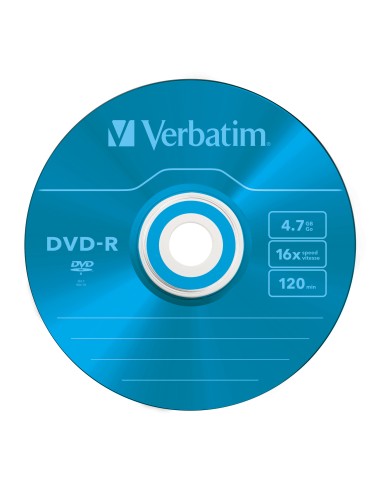 DVD-R Colour 4,7 GB 5 pieza(s)