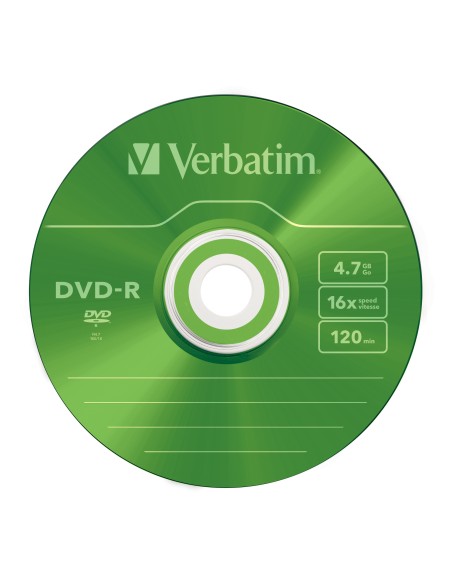 DVD-R Colour 4,7 GB 5 pieza(s)