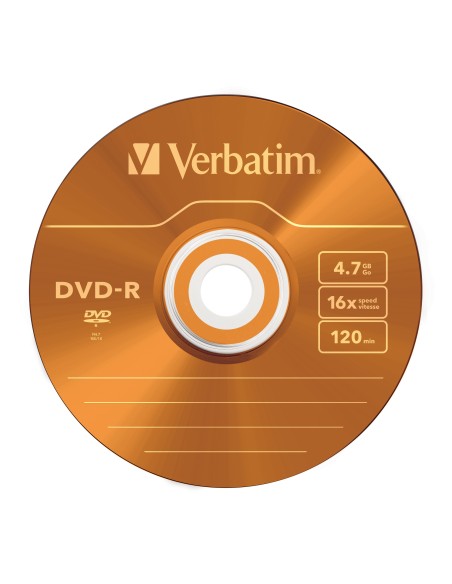DVD-R Colour 4,7 GB 5 pieza(s)