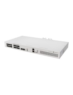 CRS418-8P-8G-2S+RM Cloud Router/Sw L2/L3 Gigabit Ethernet (10/100/1000) Energía sobre Ethernet (PoE) 1U