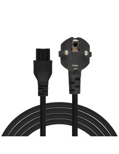 Strom IEC 60320 C5 CEE 7/7 Sort 3m Stromkabel Negro C5 acoplador Enchufe tipo C