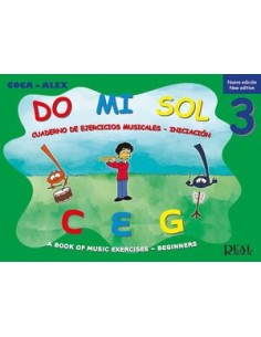 DO MI SOL 3 CUADERNO EJERCICIOS MUSICALES ING ESP