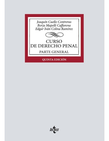Curso de Derecho penal