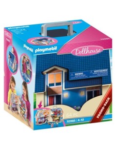 CASA DE MUNECAS EN MALETIN PLAYMOBIL