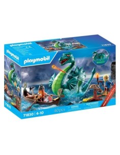 VIKINGOS CON MONSTRUO MARINO PLAYMOBIL
