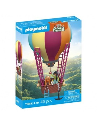 VIAJE EN GLOBO PLAYMOBIL