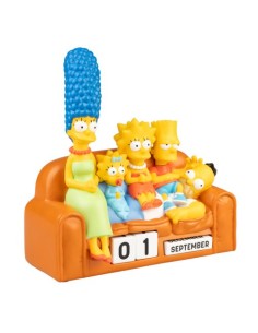 CALENDARIO PERPETUO 3D THE SIMPSONS FAMILIA