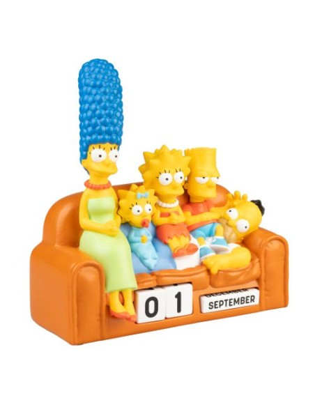 CALENDARIO PERPETUO 3D THE SIMPSONS FAMILIA