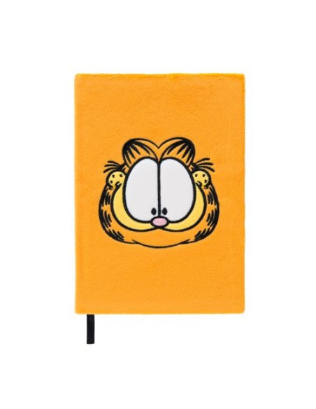 CUADERNO PREMIUM A5 TAPA FELPA GARFIELD