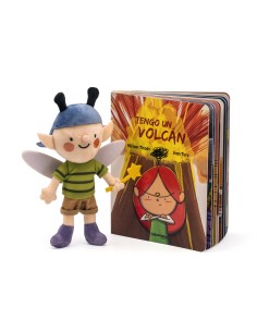 Pack Tengo un volcan Libro Peluche