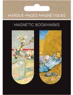 BLISTER 2 MARCAPAGINAS MAGNETICOS VAN GOGH