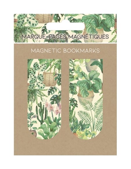 BLISTER 2 MARCAPAGINAS MAGNETICOS VERDE